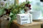 LIVDUCOT Mini White Decorative Books for Tiered Trays & Coffee Table – Wooden Faux Book Stack for Living Room Decor - Image 6