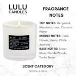 Lulu Candles Island Coconut | Luxury Soy Jar Candle | Hand-Poured, Long-Lasting Scent (9 Oz.) - Image 2