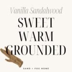 Sand + Fog Vanilla Sandalwood Candle - 12oz Luxury Jar - Lead-Free Cotton Wick - Home Decor & Air Freshener - More Sizes & Scents Available - Image 5