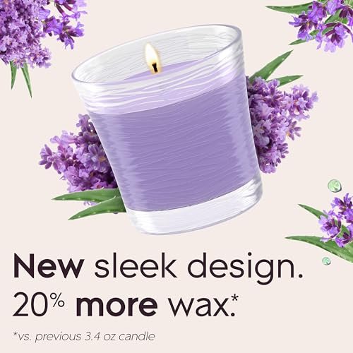 51JEl7YEBL._SL500_.jpg Glade 1-Wick Lavender & Aloe Scented Candles, Essential Oil Air Fresheners, 4.08 Oz, 2-Pack - Image 2