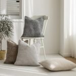 Set of 4 LANANAS Neutral 18x18 Decorative Throw Pillow Covers for Couch, Bed, and Boho Home Decor. - Image 5
