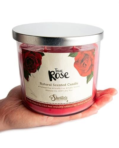 513xzNIeVwL._SL500_.jpg True Rose Highly Scented 3-Wick Candle | 100% Soy, Essential Oils, Phthalate & Paraben Free, 14.5 Oz. - Image 3