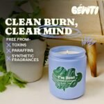 Lavender Chamomile Relaxation Candle – 8 oz Soy Wax, Non-Toxic Aromatherapy Gift for Stress Relief. - Image 3