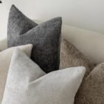 Set of 4 LANANAS Neutral 18x18 Decorative Throw Pillow Covers for Couch, Bed, and Boho Home Decor. - Image 4
