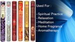 Hem Incense Sticks | 6 Boxes (20 Sticks Each) | Lavender, White Sage, Frankincense, Dragon Blood, Palo Santo, Sandalwood | 120 Sticks Total - Image 2