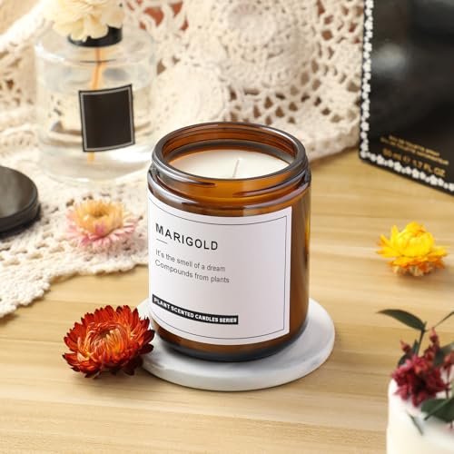 51AJnMNxViL._SL500_.jpg 12 Pack of 8 Oz Dark Amber Glass Jars with Lids - Versatile Storage for Food, Spices, and Liquids - Image 6