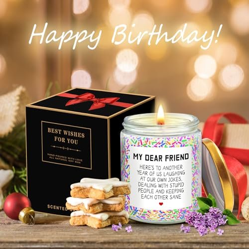 51ARtBJ3RDL._SL500_.jpg LOTICONA Birthday Gifts for Women: Humorous Candles for Best Friends & BFF Coworkers. - Image 3