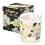 ROMIIE ZOI Scented Candle - Gardenia - 6oz Aromatherapy Soy Wax Jar Candle for Home, Gifts for Women - 170g