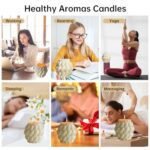 Knot Ball Candle: Handmade White Pillar Bubble Candle, Scented Soy Wax, Perfect Home Decor & Housewarming Gift! - Image 6