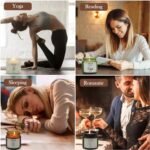 Diteryy 4-Pack Soy Scented Candles for Home - Aromatherapy Gift Set for Stress Relief & Relaxation. Perfect for Mother's Day! - Image 6