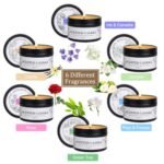 Aromatherapy Candle Set: 6 Scented Soy Jar Candles for Men & Women - Perfect Gift for Christmas, Birthdays, & Thanksgiving - Image 8