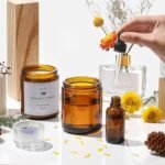 12 Pack of 8 Oz Dark Amber Glass Jars with Lids - Versatile Storage for Food, Spices, and Liquids - Image 5