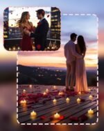 Homemory Romantic Rose Petals & LED Heart Candles Set for Proposal, Anniversary, & Wedding Decor – 2000 Red Petals & 24 Candles. - Image 6