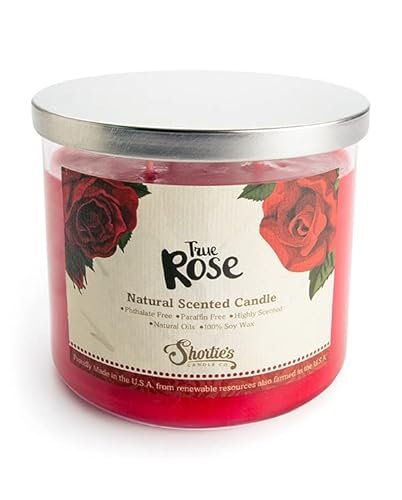 51GdVcSGAL._SL500_.jpg True Rose Highly Scented 3-Wick Candle | 100% Soy, Essential Oils, Phthalate & Paraben Free, 14.5 Oz. - Image 2