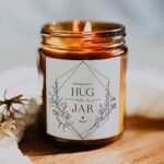 ThreeKin Warm Hugs Scented Candles: Natural Soy Wax, Aromatherapy Gift, 75-Hour Burn, Lemongrass Lavender. - Image 4