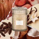 LA JOLIE MUSE Vanilla Coconut Candle - 19 oz Natural Soy Wax, Wood Wick, 90-Hour Burn Time, Large Glass Jar - Image 2