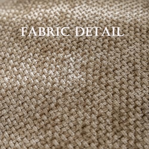 51MuUyjolXL._SL500_.jpg Set of 4 LANANAS Neutral 18x18 Decorative Throw Pillow Covers for Couch, Bed, and Boho Home Decor. - Image 6