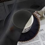 Simplebrand Black Sheer Curtains, 84" Long, Light Filtering Rod Pocket Drapes for Living Room & Bedroom, 2 Panels (42"W x 84"L) - Image 5