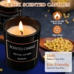 8-Pack Scented Soy Wax Aromatherapy Candles Gift Set for Women – Long-Lasting 3.5oz Jar Candles for Birthdays & Mother's Day. - Image 6