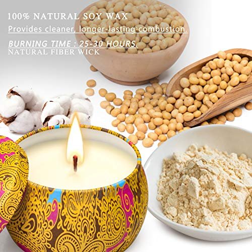 51QIyY1HlGL._SL500_.jpg Yinuo Candle Scented Candles - Aromatherapy Gifts for Women, Perfect for Home, Birthdays, & Holidays. - Image 6
