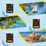 6-Pack Scented Soy Candles Set, 42oz, 300-Hour Burn, Scents: Pink Sands, Coconut Vanilla & More. - Image 3