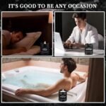 Men's Scented Candle Set - 4 Pack of Smoke, Vanilla, Leather, and Oak Candles for Home Gifts - Image 7