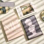 MONCUR HOME Decorative Coffee Table Books — Mid-Century Modern Fake Books for Stylish Shelf Décor, Set of 3 - Image 7