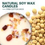 Eyamumo Aromatherapy Candle Gift Set for Women – Large Lavender Soy Candles for Spa, Meditation, and Special Occasions. - Image 4