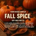 Farm Raised Candles - USA Handcrafted Fall Spice Soy Wax Melts 5-Pack (16oz) - Apple, Cinnamon, Pumpkin, Pecan Waffles - Safe for Pets & Family, Perfect Gift! - Image 9