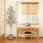 Kazeila 6FT Artificial Olive Tree: Faux Silk Indoor Plant for Home or Office Decor with Wood Branches and Fruits. - Image 3