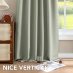 H.VERSAILTEX Blackout Curtains - Thermal Insulated Room Darkening Drapes, 52x84 Inch, Light Sage, Set of 2 for Living Room & Bedroom. - Image 8