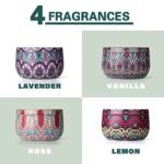 Eyamumo Aromatherapy Candle Gift Set for Women – Large Lavender Soy Candles for Spa, Meditation, and Special Occasions. - Image 3