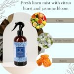 Abbey & Sullivan Linen Spray - Fresh Laundry Scent & Green Floral Musk, 2-Pack, 16 oz - Image 3