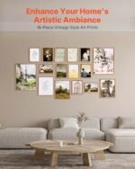 VEVOR 16-Piece Vintage Wall Art Prints for Flexible Compositions, Ideal for Living Room, Bedroom, and Bathroom. - Image 2