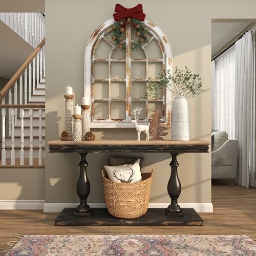 51fzsfWYu7L._SL500_.jpg Deco 79 Seagrass Large Woven Storage Basket with Handles, Stylish Organizer 20" x 18" x 19", Brown - Image 12