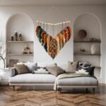 Large Macrame Wall Hanging - Boho Wall Decor for Bedroom - Tapestry 31x39 inches - Image 6