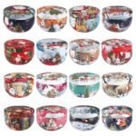 16Pack Christmas Scented Candles Gift- Aromatherapy Candle-Soy Wax-Long Lasting Burn time, Christmas Thanksgiving Gifts for Women,Home Decor