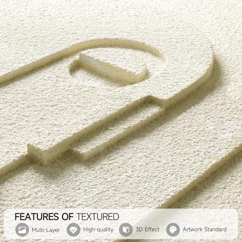 51jJSFR61XL._SL500_.jpg Large 3-Piece 3D Textured Abstract Wall Art Set for Living Room, Office, and Hallway, 24x36 In. - Image 3