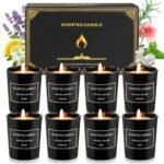 8 Pack Candles for Home Scented Aromatherapy Candles Gifts Set for Women Soy Wax Long Lasting Jar Candles for Birthday Mother's Day Gifts, 3.5oz