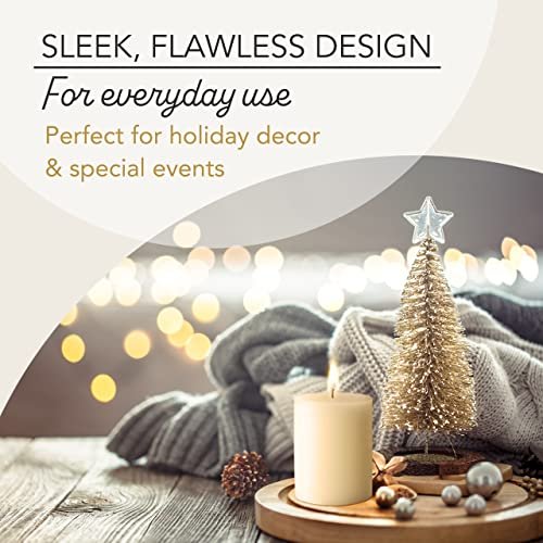 51jvBhY9TWL._SL500_.jpg Unscented Melt Pillar Candles - 3 Pack, 3" x 4" Ivory Candles for Home, Church, Weddings & More. - Image 9