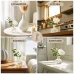 7.10 oz Flower Scented Reed Diffuser Set with 7 Sticks – Long-Lasting Home Fragrance for 120 Days, Ideal for Bathroom and Shelf Decor. - Image 7