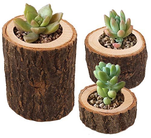51kOINX3VYL._SL500_.jpg Yikko Personalized Wooden Tea Light Candle Holders - Set of 3 for Weddings, Parties & Home Decor. - Image 4