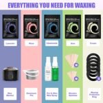 TIKESI Wax Warmer Kit: 14oz Hard Wax Beans for Hair Removal, Full Body, Legs, Face & Bikini. - Image 6