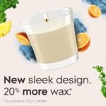 Glade Coastal Sunshine Citrus Scented Candle Jar, 4.08 Oz, 2-Pack, Infused with Essential Oils for Fresh Air. - Image 2