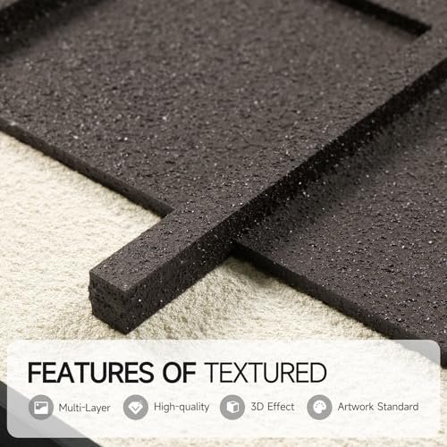 51t6lMLKUJL._SL500_.jpg Large 3-Piece 3D Textured Abstract Wall Art Set for Living Room, Office, and Hallway, 24x36 In. - Image 8