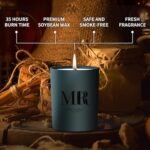 MR MIRYE Scented Candle Gift Set - 6 Oz Soy Jar Candle for Men, 35 Hours Burn Time, Perfect for Father's Day (Smoke & Vanilla) - Image 7