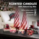 16-Pack Christmas Scented Candles Gift Set - Long-Lasting Soy Wax Aromatherapy - Perfect for Women, Home Decor & Holiday Gifts. - Image 7