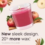 Glade 1-Wick Scented Candle Jar, Apple Cinnamon, Essential Oil Infused, 4.08 Oz, 2 Pack. - Image 2
