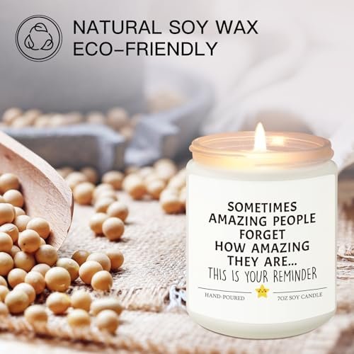 51zJzbgLZVL._SL500_.jpg Thank You Gifts: Inspirational Candles for Women & Men - Relaxation & Stress Relief, Perfect for Birthdays, Graduations, & Teacher Gifts! - Image 5