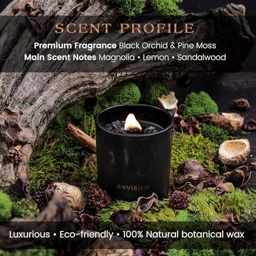 61IffcFeSL._SL500_.jpg Deep Eden Wood Wick Candle, 7.4 Oz - Luxurious Manifestation Crystal with Natural Soy & Exotic Essential Oils. - Image 3